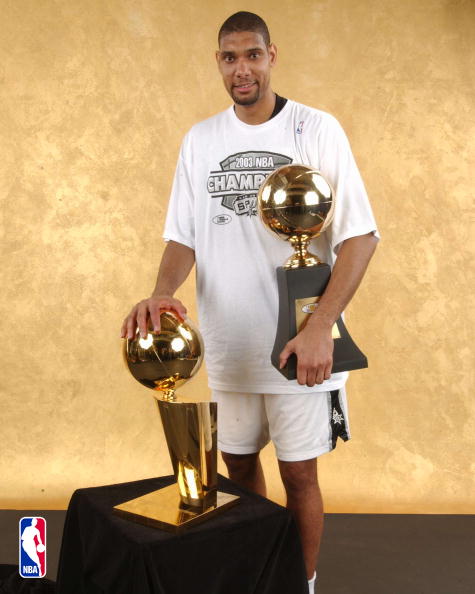 Tim Duncan After Spurs Beat Nets For Title
